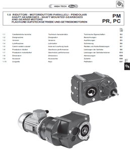 Редуктори с паралелни оси серия Р
